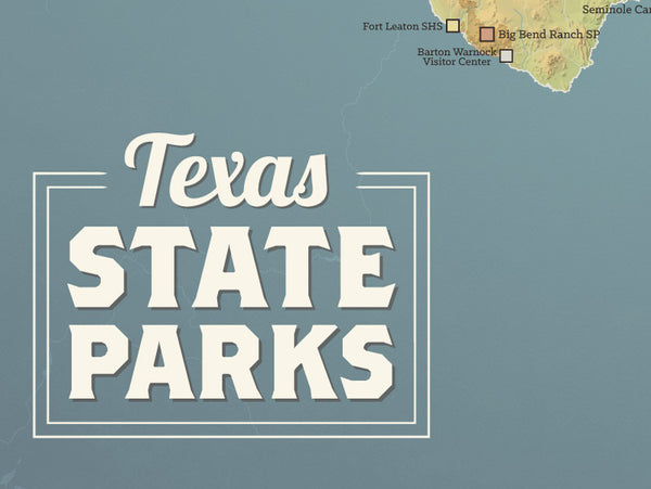texas-state-parks-map-18x24-poster-best-maps-ever for Free Printable Map Of Texas State Parks Texas State Parks Map 18x24 Poster - Best Maps Ever for Free Printable Map Of Texas State Parks