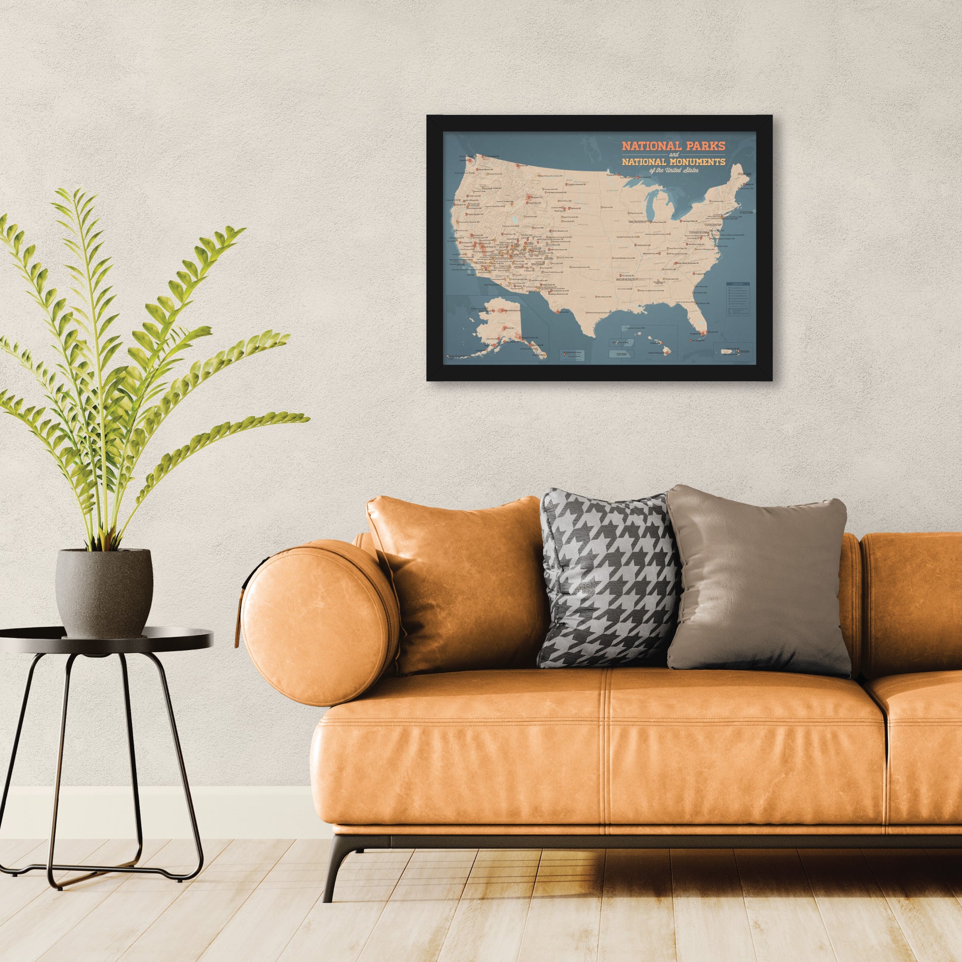 USA Map Posters - National Parks, Forests & More | Best Maps Ever