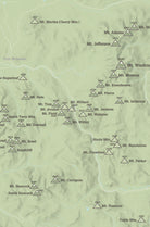 New Hampshire 4000 Footers & 52 With A View Map Poster