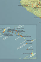 North America National Parks map poster - natural earth